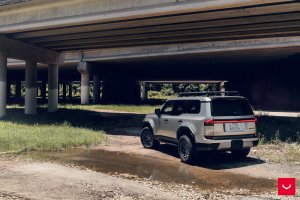 Lexus GX 550 Custom Wheels - HFX-1 by Vossen - Matte Gunmetal
